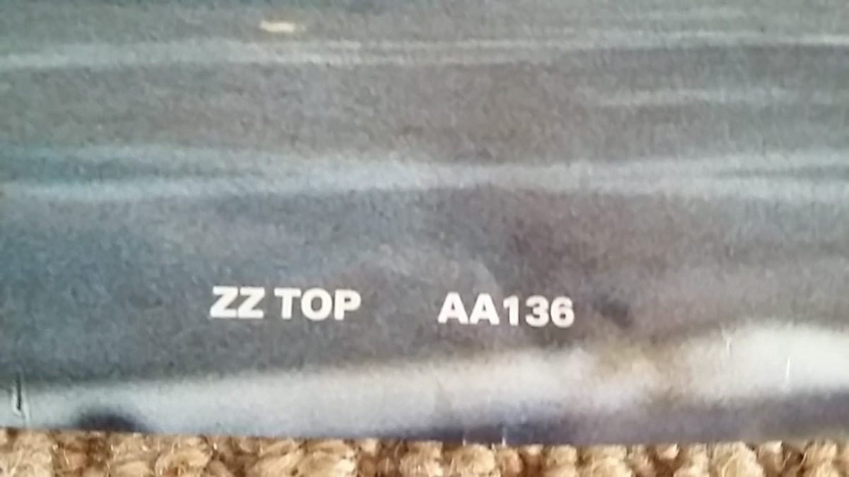 Pop Art Poster ZZ TOP Rolled Anabas Pin-Up AA136 1984 Original Vintage - Image 3
