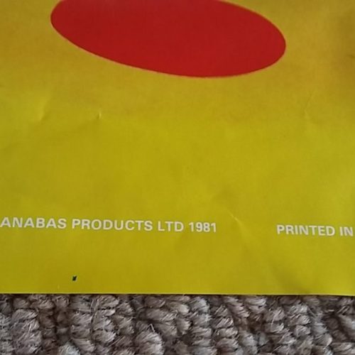 Pop Art Poster MADNESS Rolled Anabas Pin-Up AA1007 1981 Original Vintage - Image 2