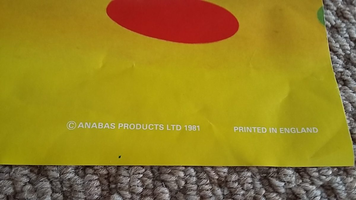 Pop Art Poster MADNESS Rolled Anabas Pin-Up AA1007 1981 Original Vintage - Image 2