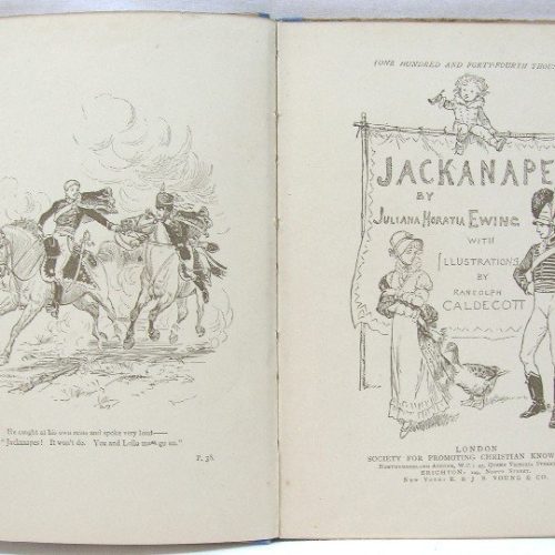 Jackanapes Juliana Horatia Ewing Illustrated Randolph Caldecott 1896 Antique - Image 5