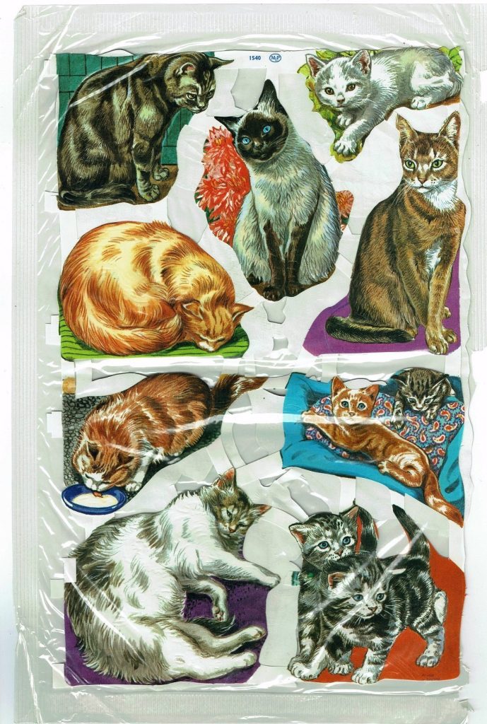 Original Packet Mamelok Press MLP Uncut Paper Scraps Cat/1509 Cat/1540 1950's