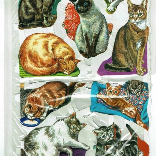Original Packet Mamelok Press MLP Uncut Paper Scraps Cat/1509 Cat/1540 1950's - Image 1