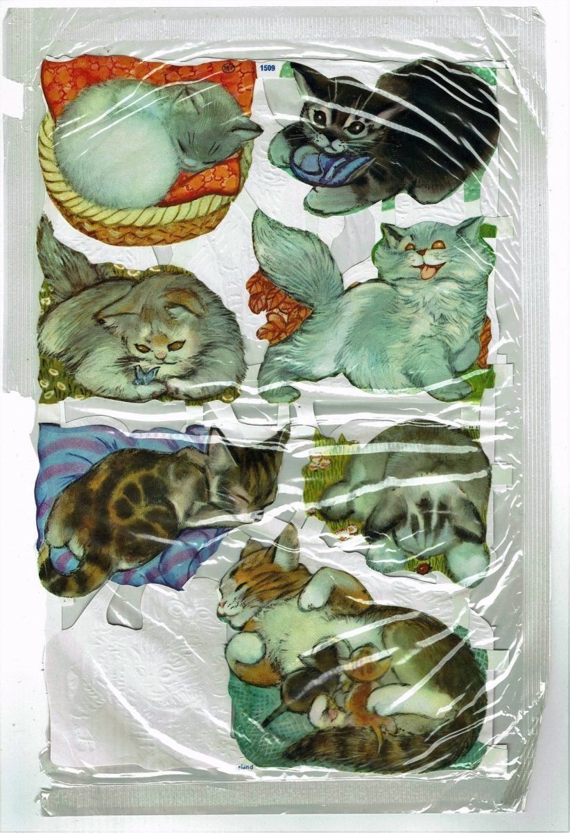 Original Packet Mamelok Press MLP Uncut Paper Scraps Cat/1509 Cat/1540 1950's - Image 2