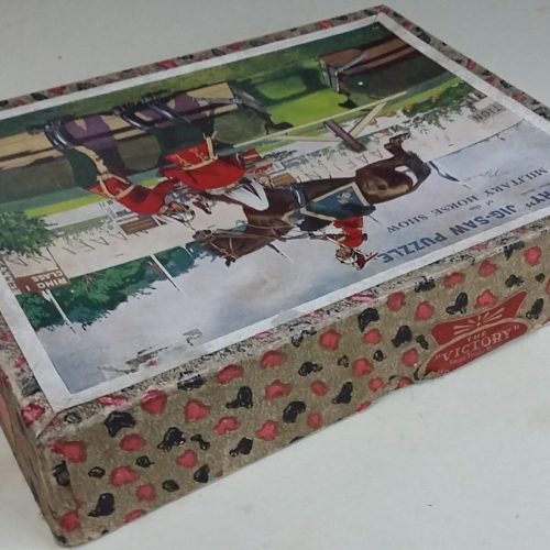 Jigsaw Picture Puzzle Victory No T.P.4 Military Horse Show Complete Vintage - Image 4