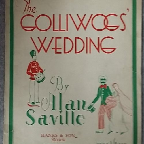 GolliBlack Wedding By Alan Saville Piano Sheet Music Banks & Son 1937 Vintage - Image 1