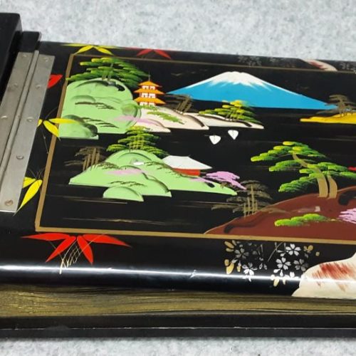 photograph album music box