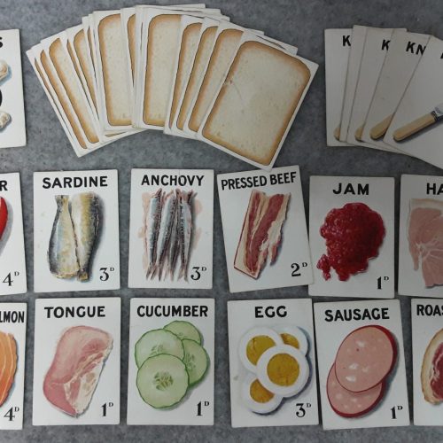 Antique Victorian Game Happy Families John Jaques Boxed 44 Grotesque Playing Card - Image 2