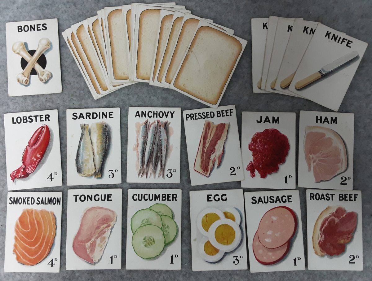 Antique Victorian Game Happy Families John Jaques Boxed 44 Grotesque Playing Card - Image 2