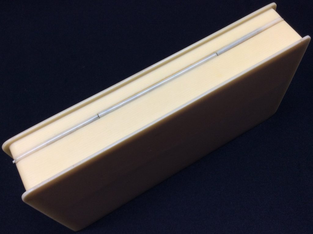 Celluloid Vanity Box Plain Ivoreen Manicure Tool Accessories Antique