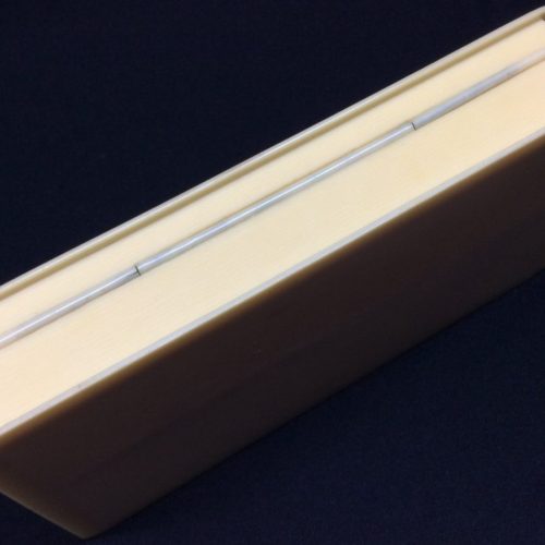 Celluloid Vanity Box Plain Ivoreen Manicure Tool Accessories Antique - Image 2