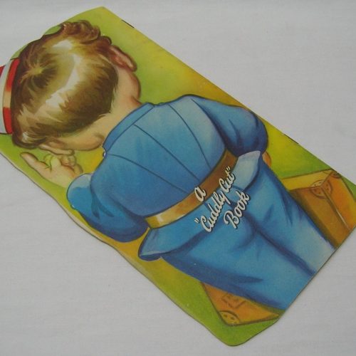 Children's Rhyming Story Book BUTTONS Shaped Cuddly Cut Book Vintage 1950's - Image 2