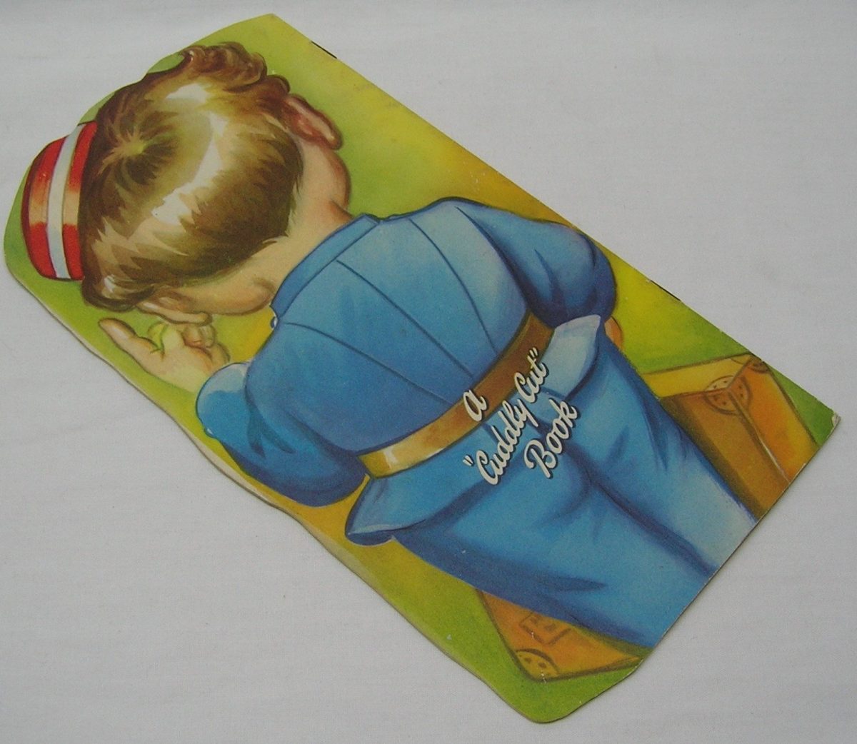 Children's Rhyming Story Book BUTTONS Shaped Cuddly Cut Book Vintage 1950's - Image 2