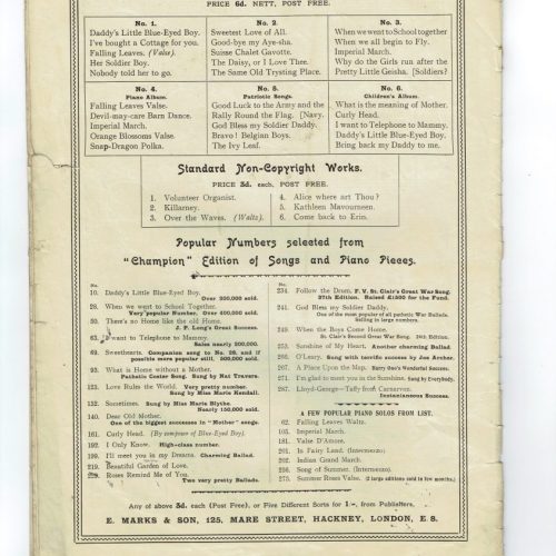 RENDEZ-VOUS Intermezzo Rococo Ross Aletter Sheet Music 1912 - Image 2
