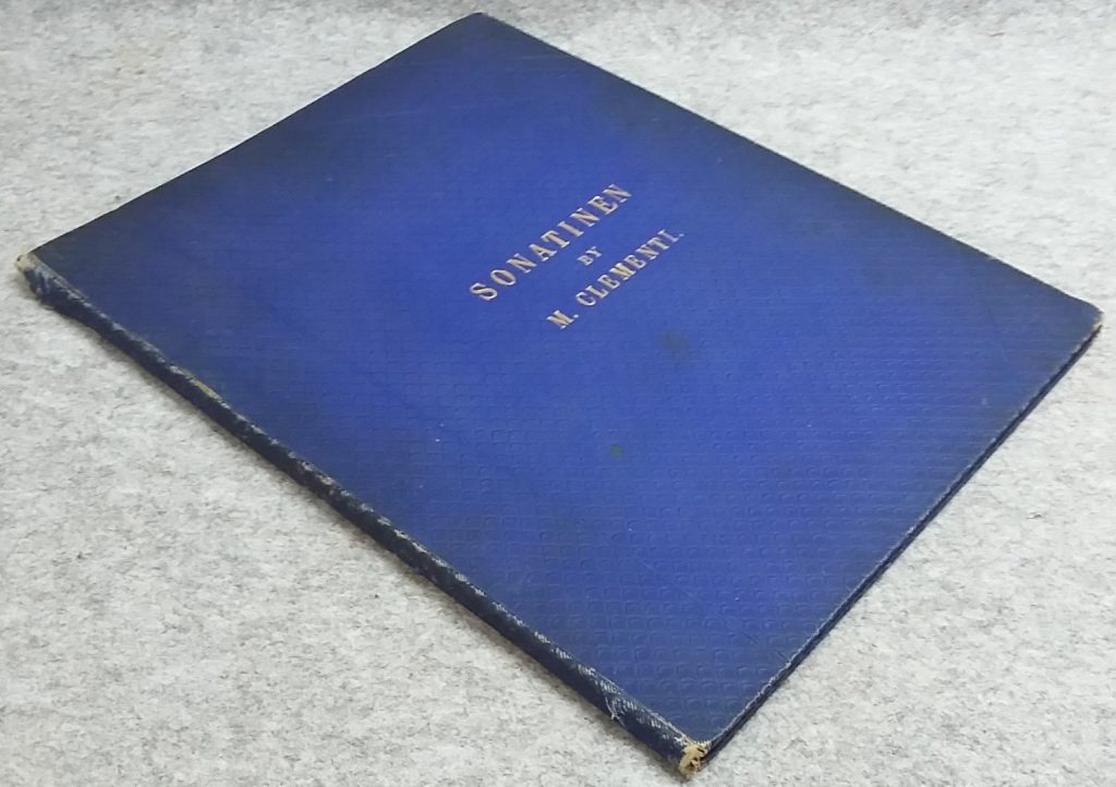 Sammtliche Sonatinen Pianoforte Muzio Clementi Sheet Music Hugo Rieman Augener