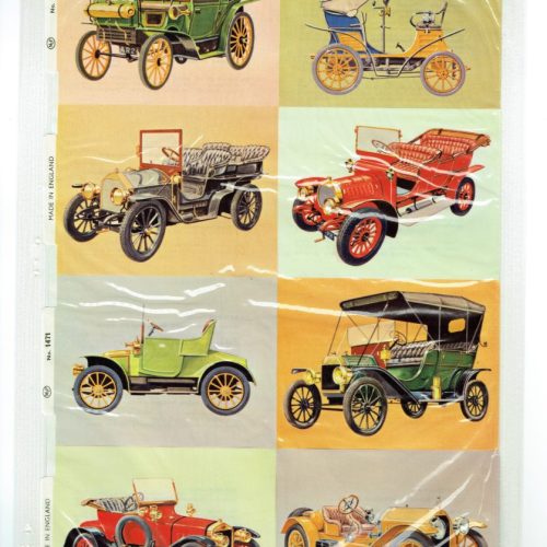 2 Sheet Mamelok Press MLP Uncut Paper Scraps Transport/1471 Aeroplane /1222 - Image 2