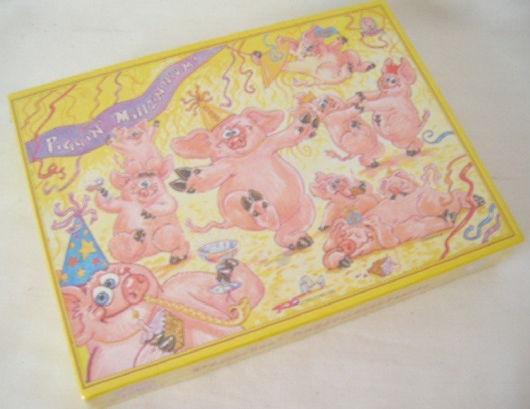 Jigsaw Picture Puzzle SEALED Complete Piggin MILLENNIUM 1999 Vintage