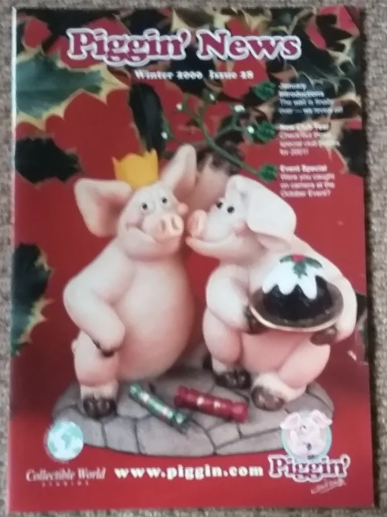 Collectible World Studios Piggin News David Corbridge Winter 2000 No28 Magazine