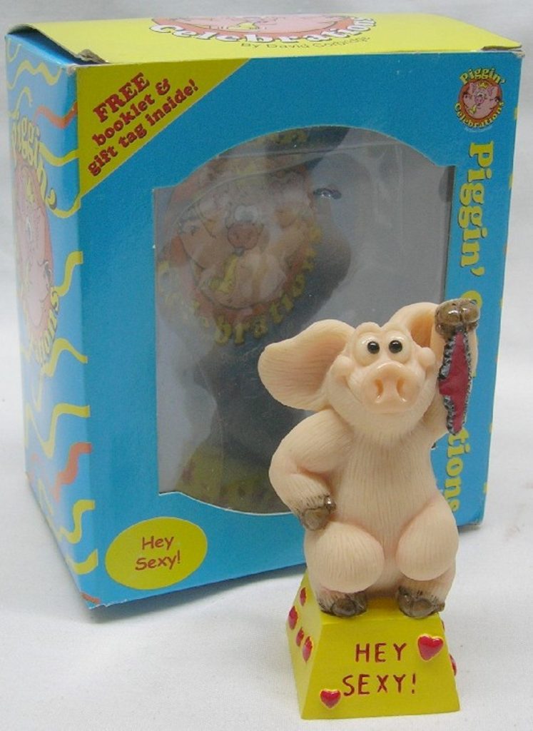 CWS Piggin HEY SEXY David Corbridge 2000 Boxed Vintage Collectable Gift
