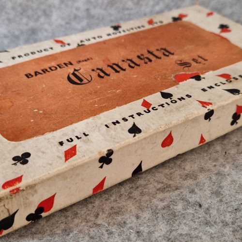 Canasta Playing Cards Auto Novelties De La Rue Barden Goodall Vintage - Image 11