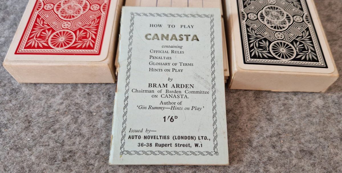 Canasta Playing Cards Auto Novelties De La Rue Barden Goodall Vintage - Image 3