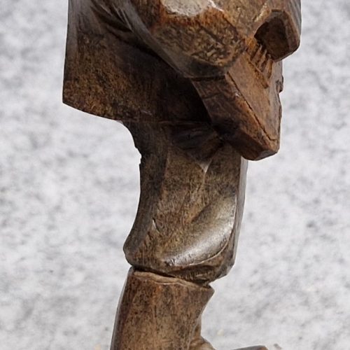 Anri Treen Carved Wooden Figure Man Playing Guitar Vintage - Image 6