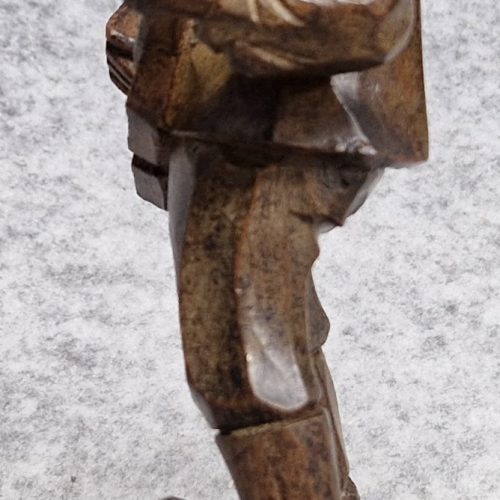 Anri Treen Carved Wooden Figure Man Playing Guitar Vintage - Image 4
