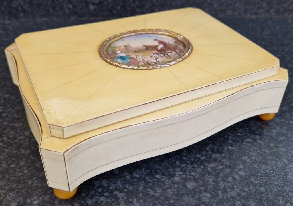 Celluloid Music Jewellery Box