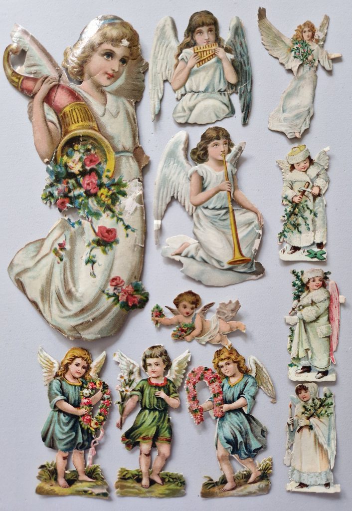 paper picture scraps