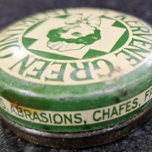 KERVENE Green Ointment Original Rare Advertising Tin T 641/2 Antique - Image 5