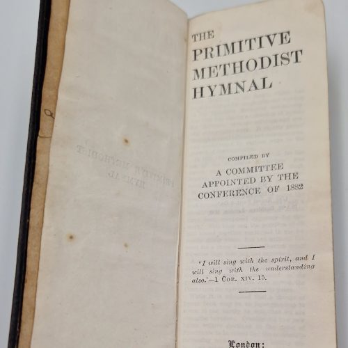 Pocket Finger Hymn Book Primitive Methodist Hymnal with Supplements Antique - Image 4