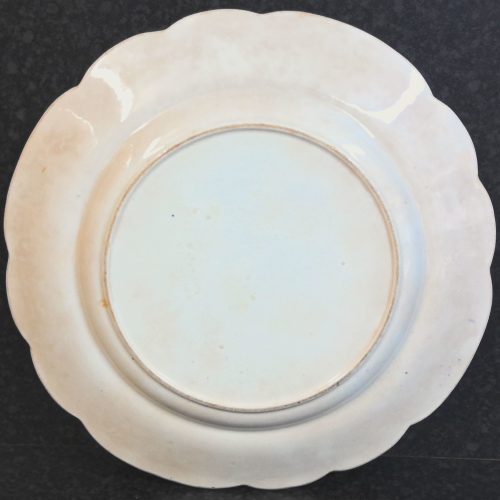 Nursery Plate Wedgwood Pottery German Text Fruchtschnittern Antique - Image 2