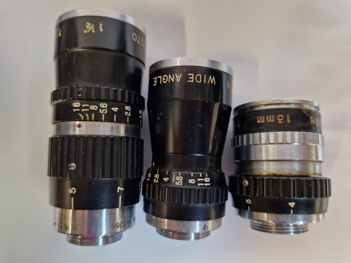 Cinekon 8 Movie Camera Three Lens Turret Set No.21654 Ogino Japan Vintage - Image 8