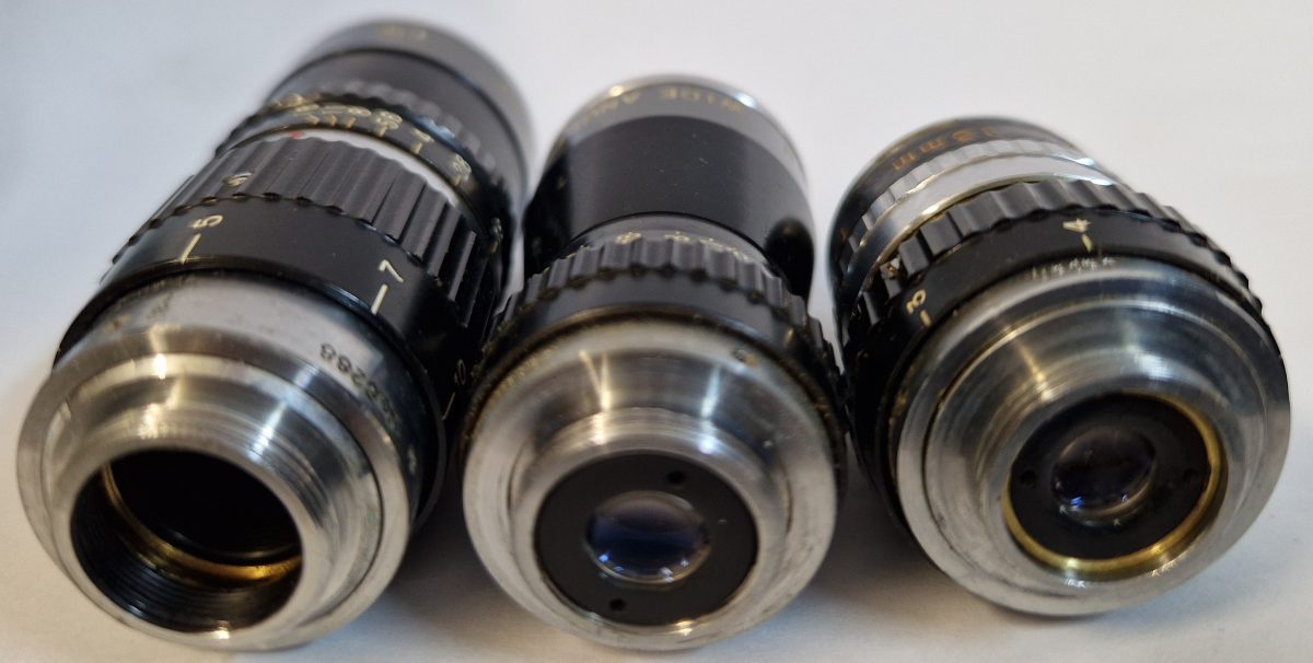 Cinekon 8 Movie Camera Three Lens Turret Set No.21654 Ogino Japan Vintage - Image 9