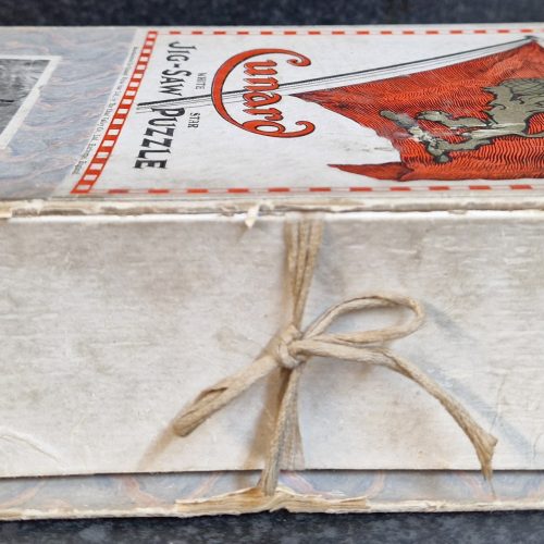 Jigsaw Puzzle Chad Valley Cunard White Star No. 534 Queen Mary 1930's Vintage - Image 6
