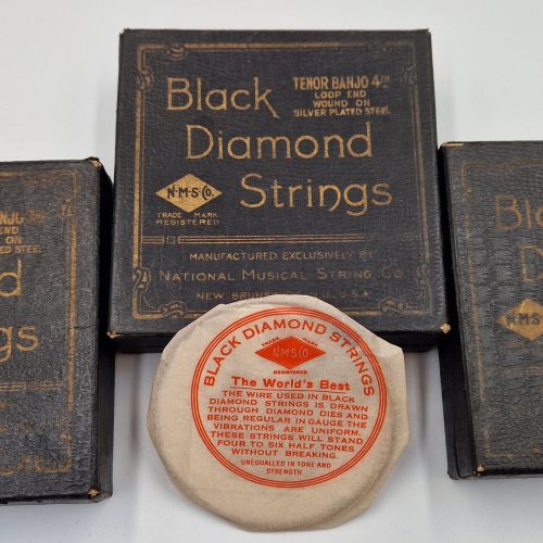 Banjo Black Diamond Strings Tenor 3rd = 9 Tenor 4th = 21 Old New Stock - Image 4