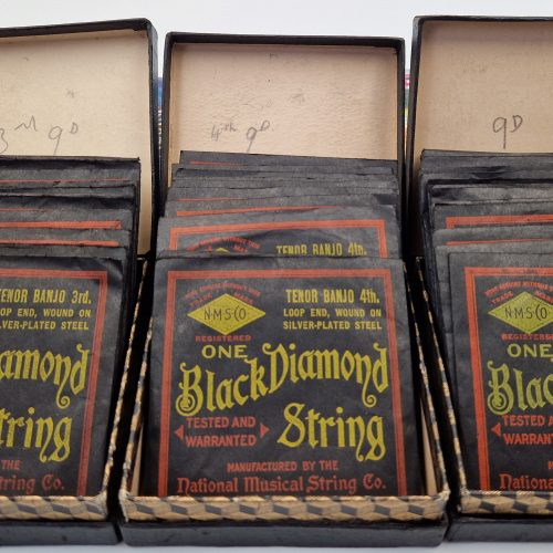 Banjo Black Diamond Strings Tenor 3rd = 9 Tenor 4th = 21 Old New Stock - Image 3