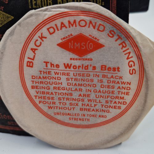 Banjo Black Diamond Strings Tenor 3rd = 9 Tenor 4th = 21 Old New Stock - Image 2