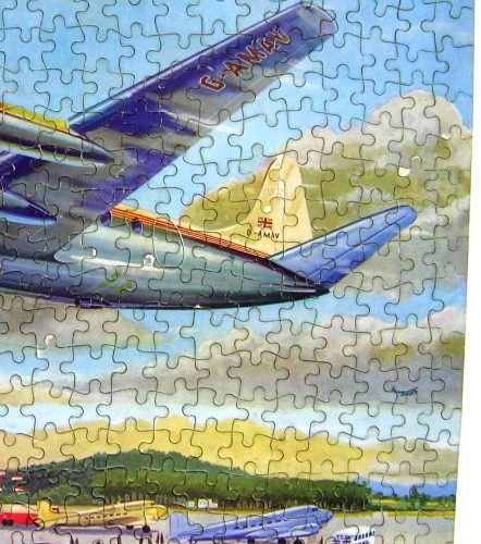 Jigsaw Puzzle Picture No.34 Vickers Viscount Good Companion Tower Press Vintage - Image 4
